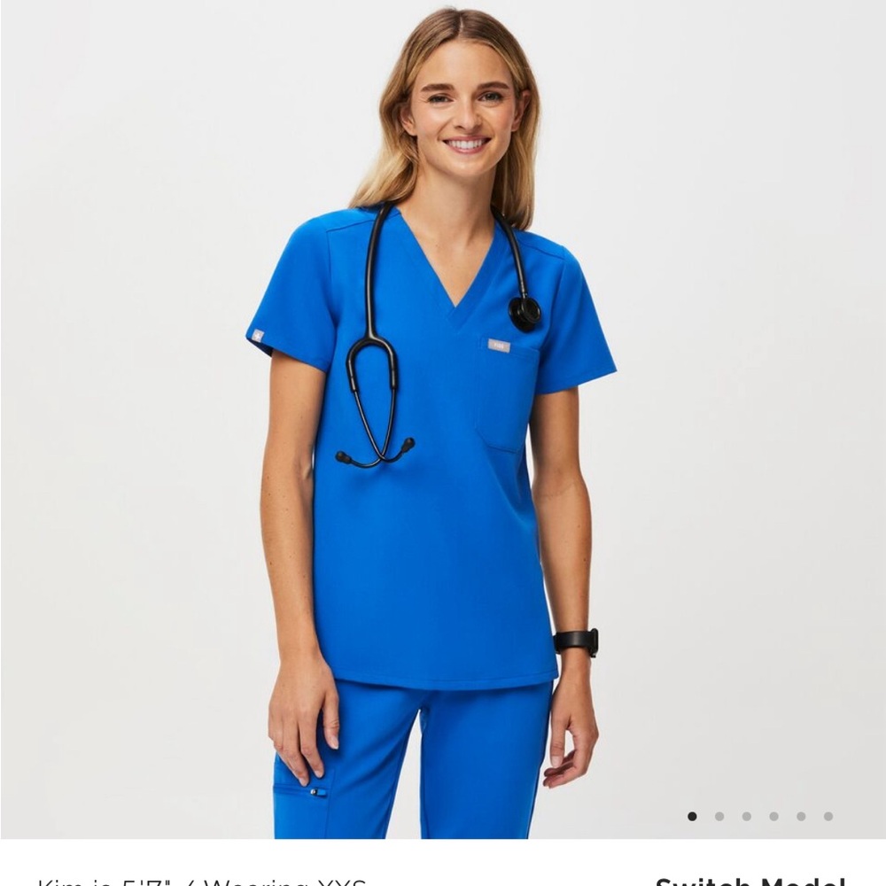 Figs Catarina One Pocket Scrub Top